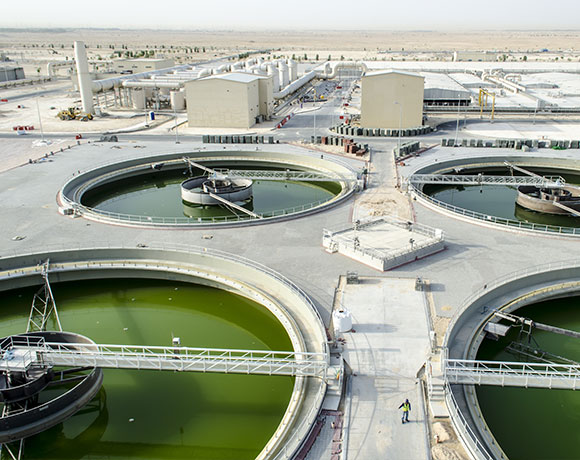 Our sewage treatment plant